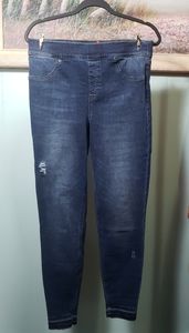 Spanx Jeans - Side L - Blue Skinny Jeans